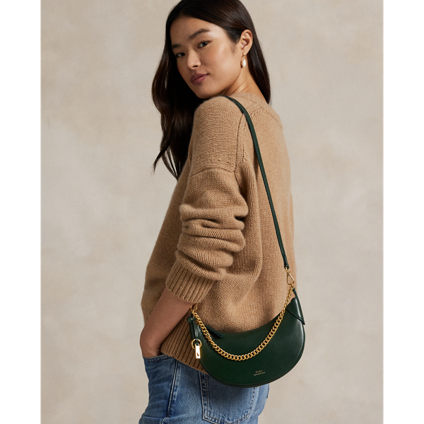 Polo ID Leather Mini Chain Bag