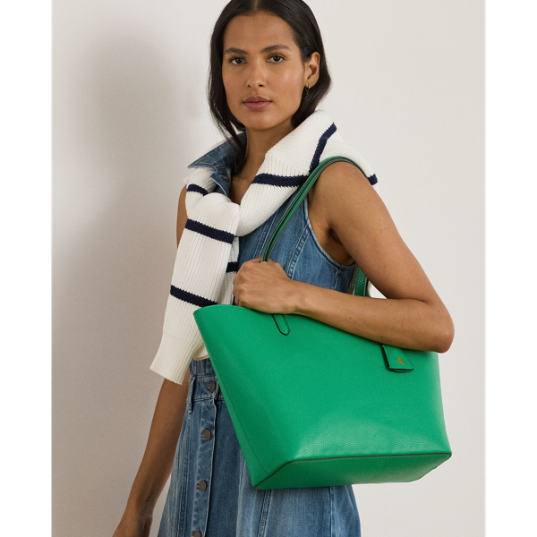Ralph Lauren Faux-leather Large Reversible Tote Bag
