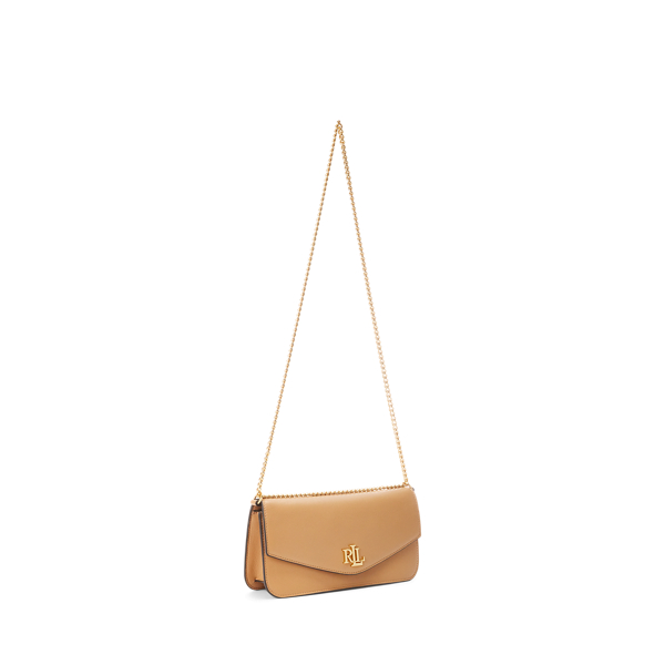 LAUREN RALPH LAUREN】ナッパ レザー ミディアム Sawyer バッグ 