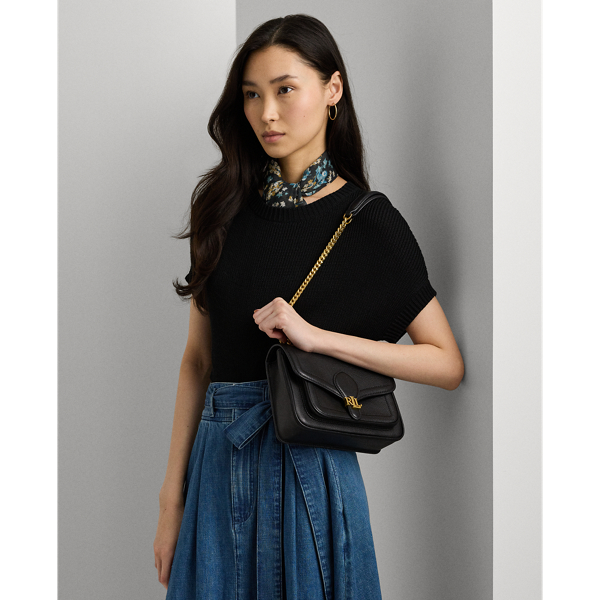LAUREN RALPH LAUREN】ペブルド スモール Bradley コンバーチブル 