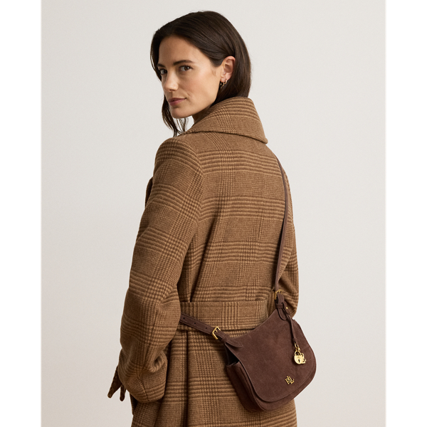 Medium Marcy Suede Crossbody Bag