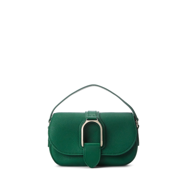 Shop Collection Welington Calfskin Mini Chain Bag In Green