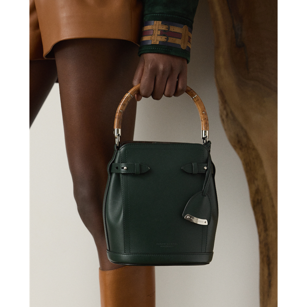 Ralph Lauren The Ralph Calfskin Small Bucket Bag