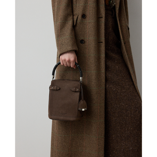 Ralph Lauren Collection The Ralph Lauren Small Nubuck Bucket Bag