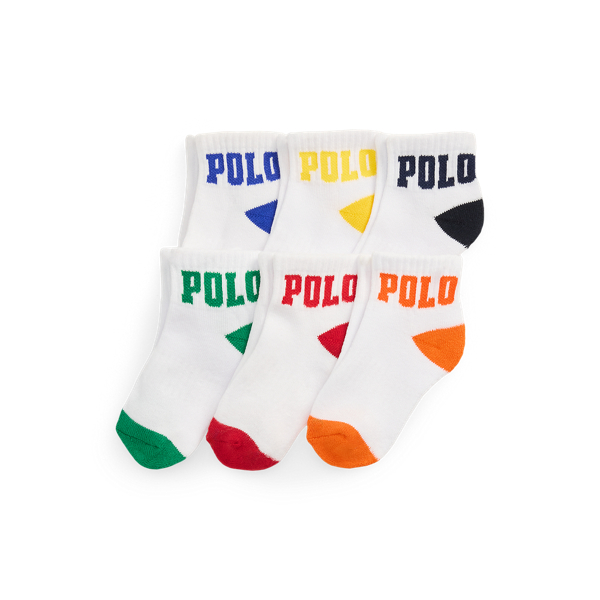 Polo Ralph Lauren Ralph Lauren Logo Ankle Sock 6-pack