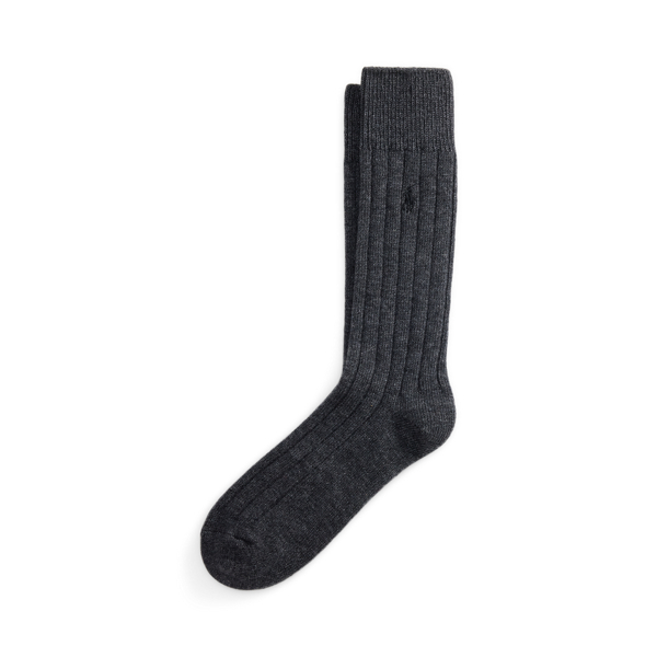 Ribbed Wool-Blend Boot Socks