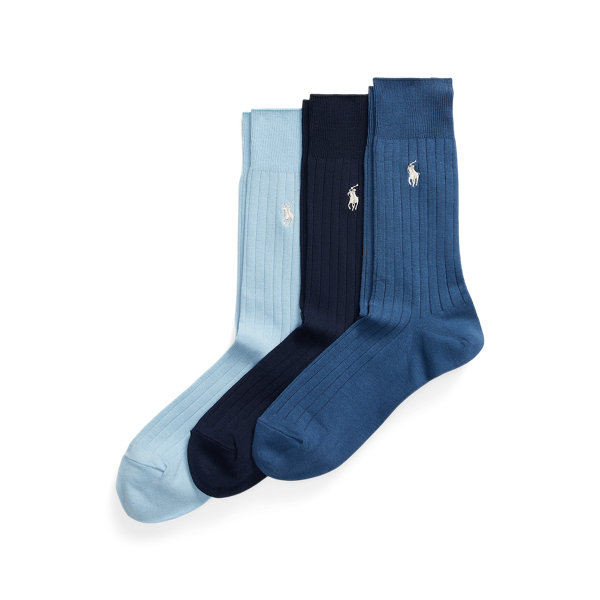 Rib-Knit Trouser Sock 3-Pack