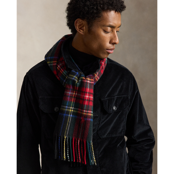 Polo Ralph Lauren Plaid Cashmere Scarf