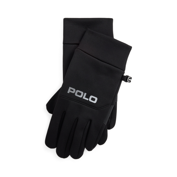 Ralph Lauren Commuter Touch-screen Gloves In Black