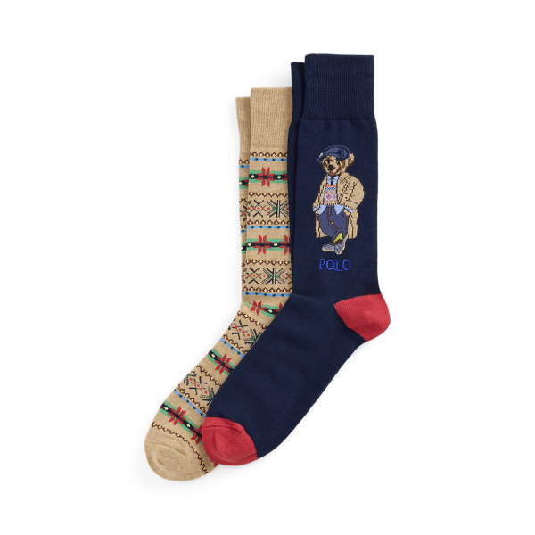 Polo Bear Trouser Sock 2-Pack