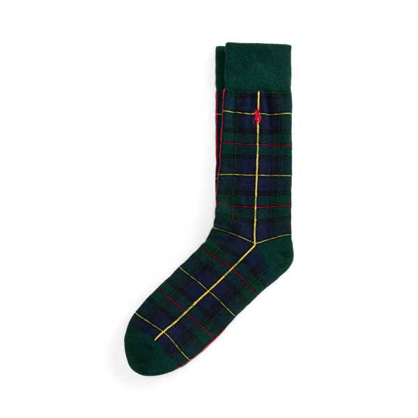 Plaid Boot Socks