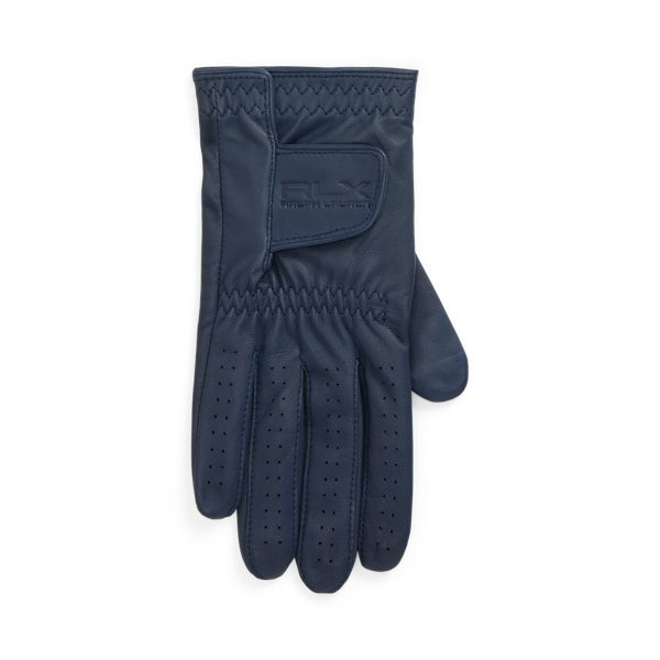 Polo Ralph Lauren Cabretta Leather Golf Glove In Refined Navy