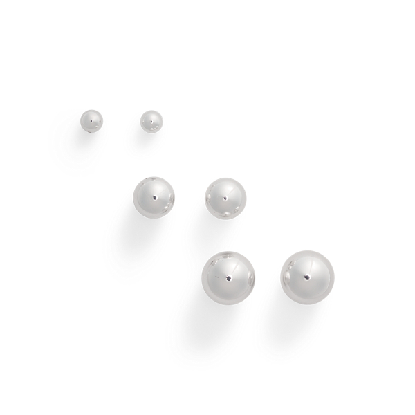 Boucles d'oreilles argentées - Lauren - Modalova