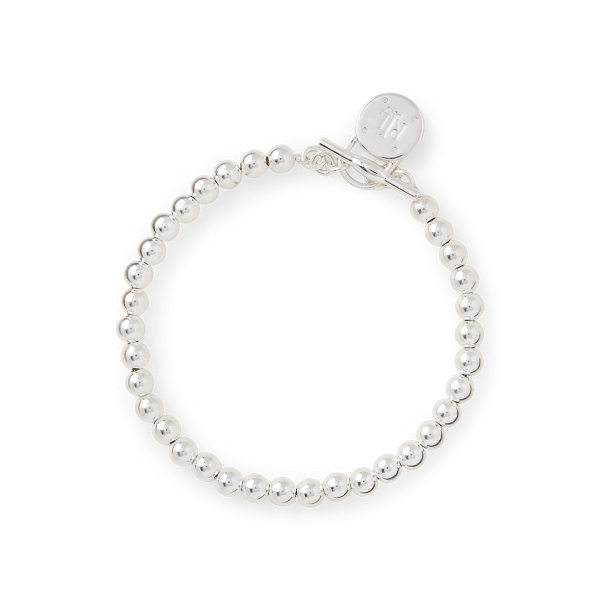Bracelet flexible perlé en argent - Ralph Lauren - Modalova