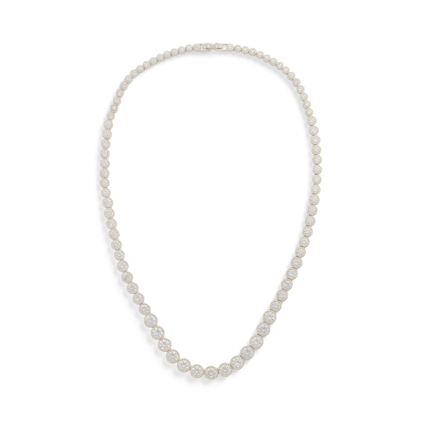 Collier oxyde zirconium plaqué argent - Lauren - Modalova