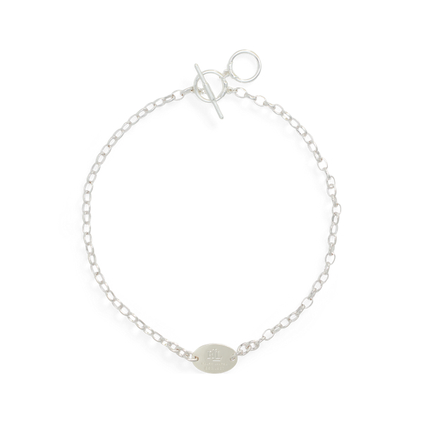 Ralph Lauren Silver-plated Logo Necklace