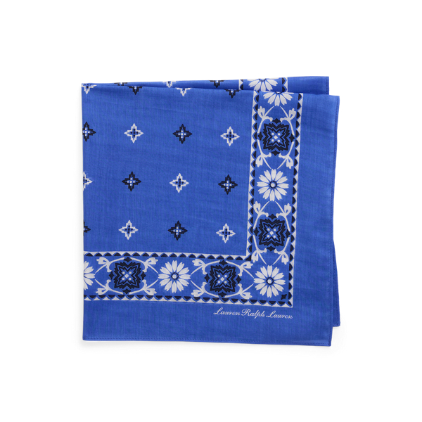 Ralph Lauren Print Cotton-silk Square Scarf
