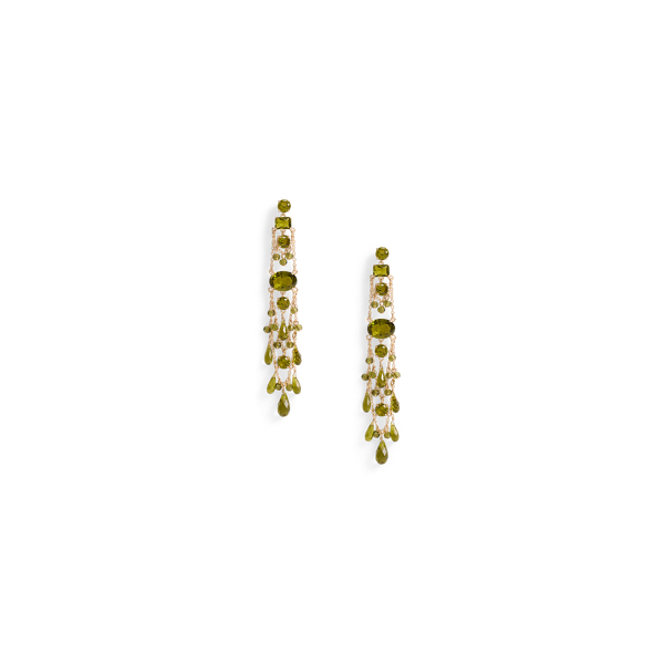 Boucles d'oreille chandelier pierres - Lauren - Modalova