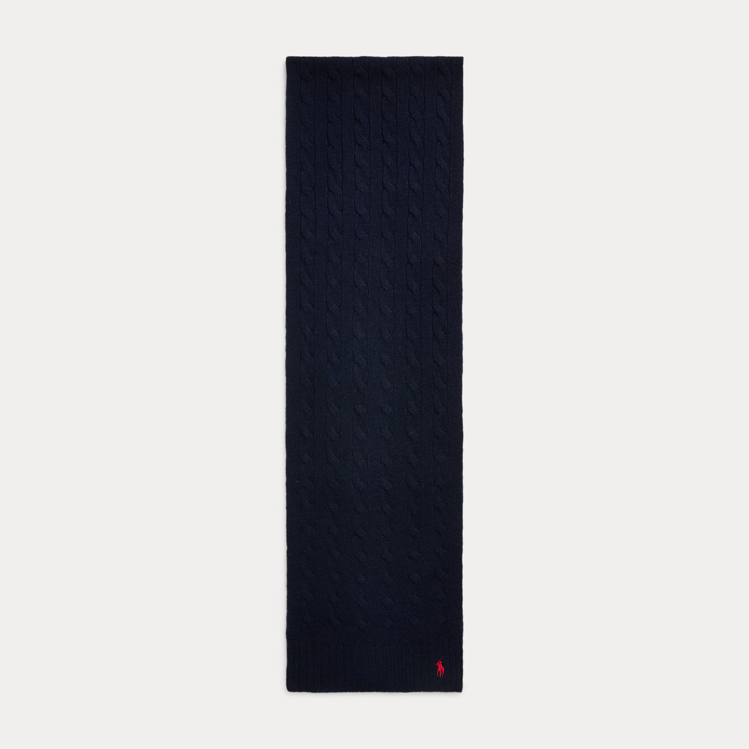 Sciarpa Ralph Lauren in lana e cashmere a trecce