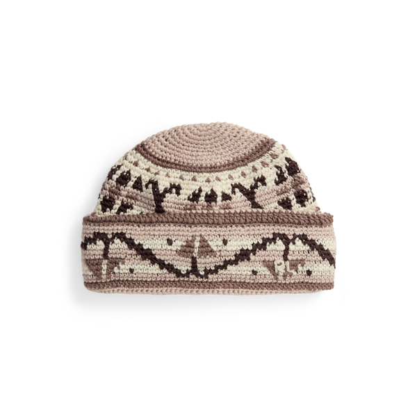 Ralph Lauren Floral-motif Wool Beanie In White