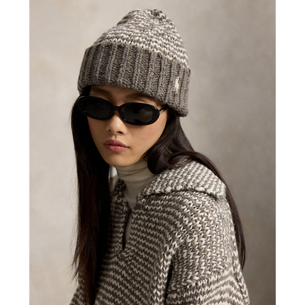 Polo Ralph Lauren Striped Wool-Blend Beanie