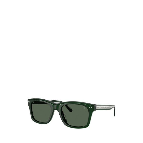 Ralph Lauren Automotive Square Sunglasses In Neutral