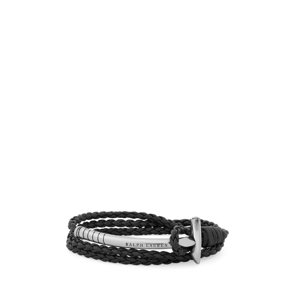 Bracelet maillet à triple tour en cuir - Collection - Modalova