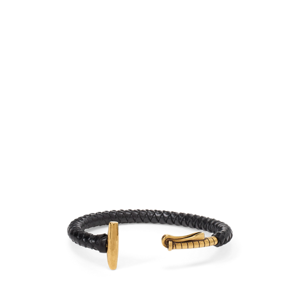 Bracelet maillet laiton vieilli tressé - Collection - Modalova
