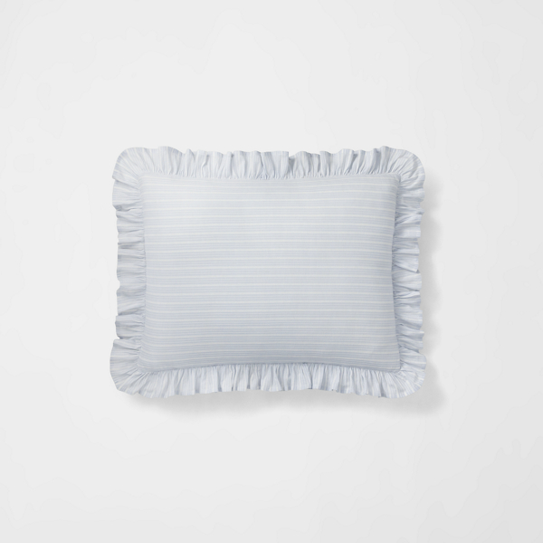 Ralph Lauren Ava Throw Pillow In True Chambray