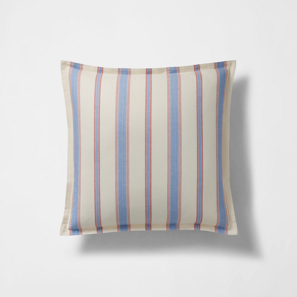 Ralph Lauren Gemma Euro Sham In Red