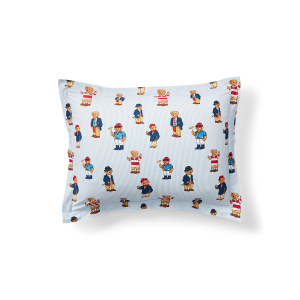 Teddy Bear Stripe Sham
