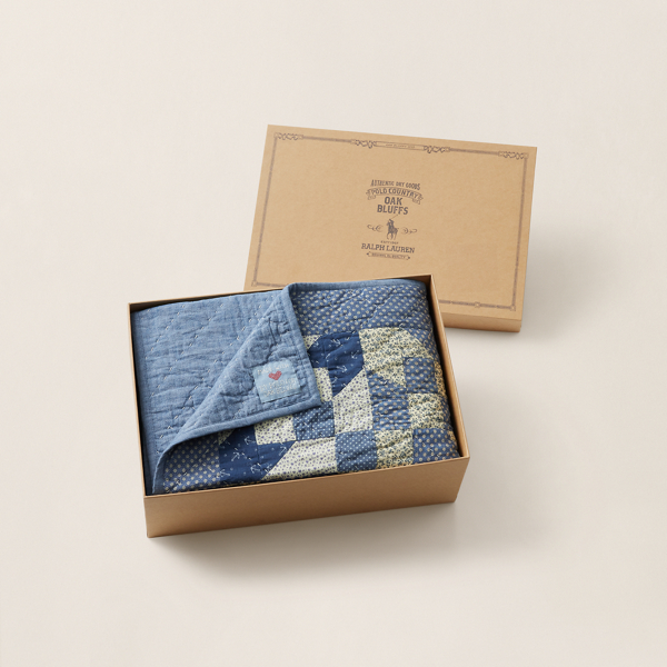 Ralph Lauren The Oak Bluffs Patchwork Quilt In Multi