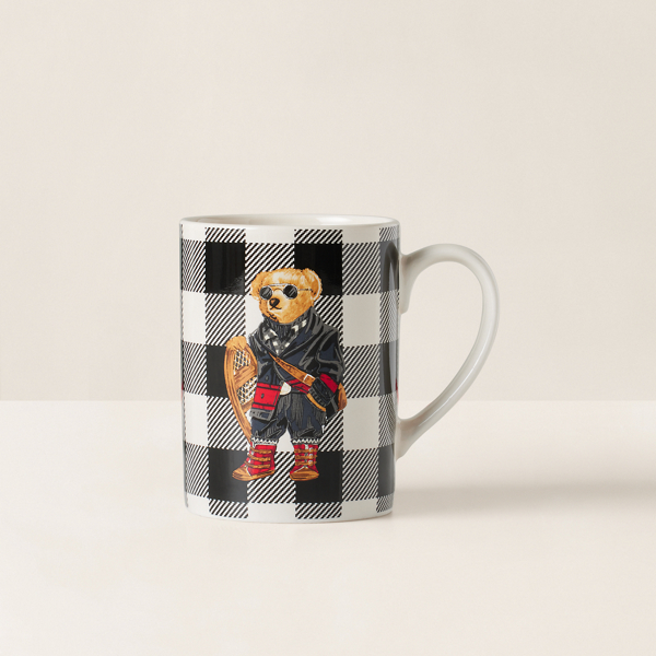 Ralph Lauren Holiday Polo Bear Mug In Multi