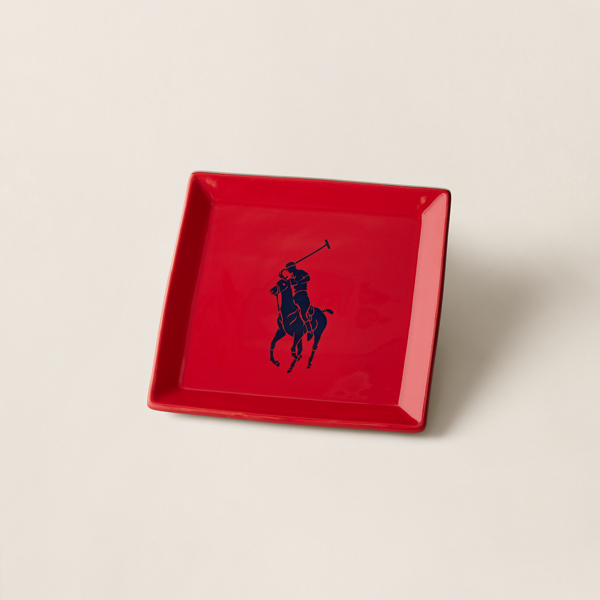 Ralph Lauren Polo Icon Trinket Tray In Multi