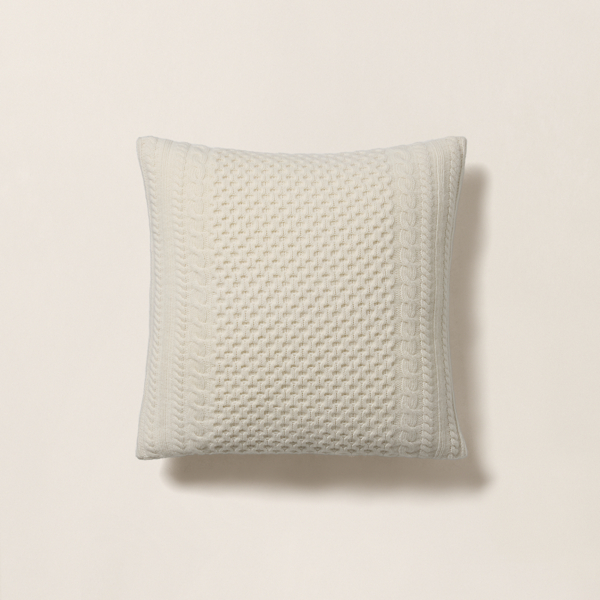 Polo Ralph Lauren Ragland Throw Pillow In True Cream