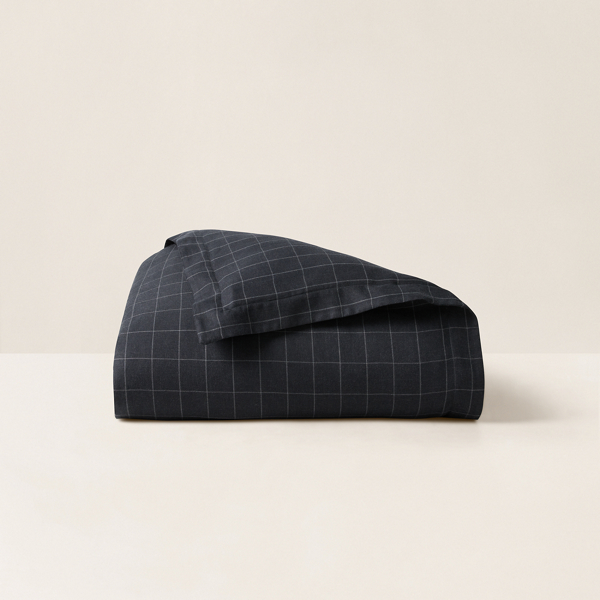Polo Ralph Lauren Blakeley Duvet Cover In Heather Charcoal