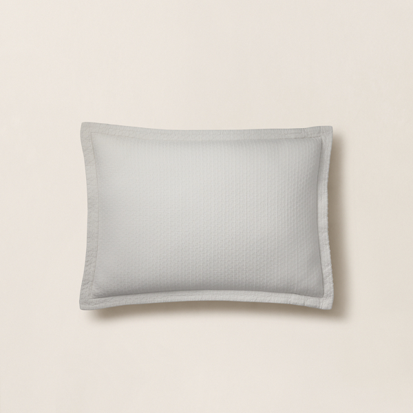 Polo Ralph Lauren Brooke Sham In True Platinum