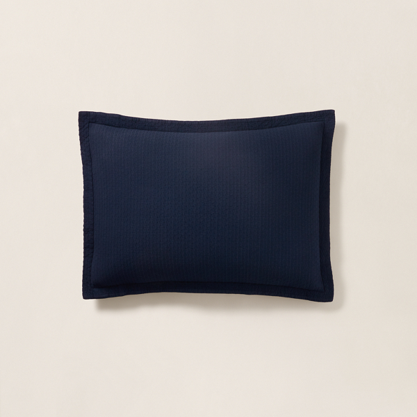 Polo Ralph Lauren Brooke Sham In Polo Navy