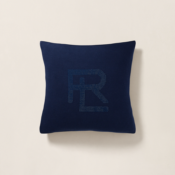 Ralph Lauren Hawthorne Throw Pillow In Navy