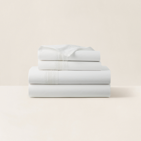 Ralph Lauren Miriah Sheeting In White