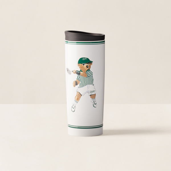 Ralph Lauren’s Coffee Tennis Polo Bear Tumbler