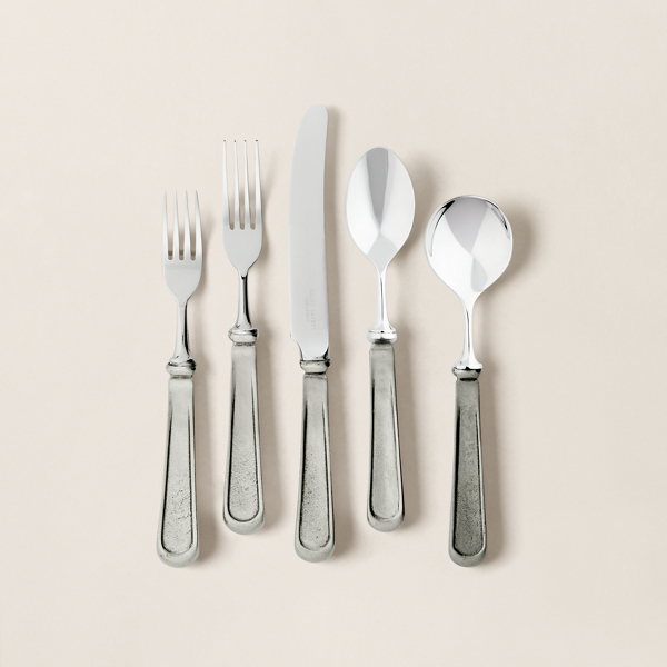 Ralph Lauren Torrington 5-piece Setting In Metallic