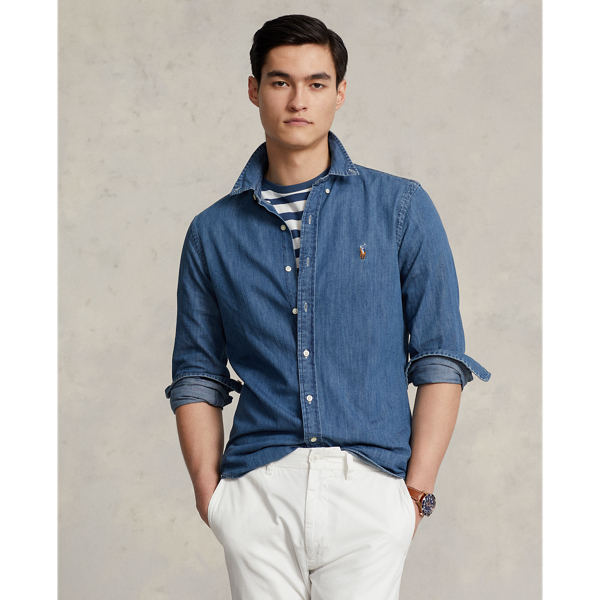 Chemise Oxford cintrée - Polo Ralph Lauren - Modalova