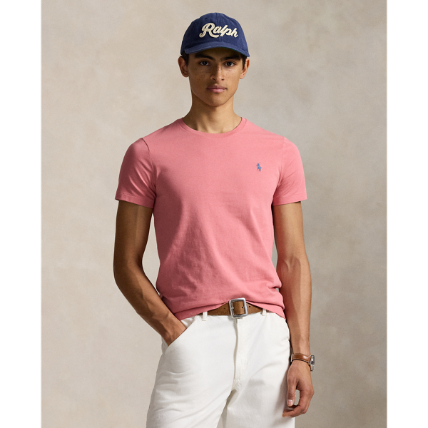 T-shirt à col rond Custom Slim Fit - Polo Ralph Lauren - Modalova