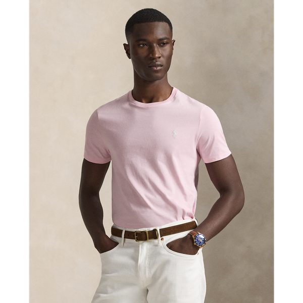Maglietta Ralph Lauren Slim-Fit in Jersey - Stile Unico