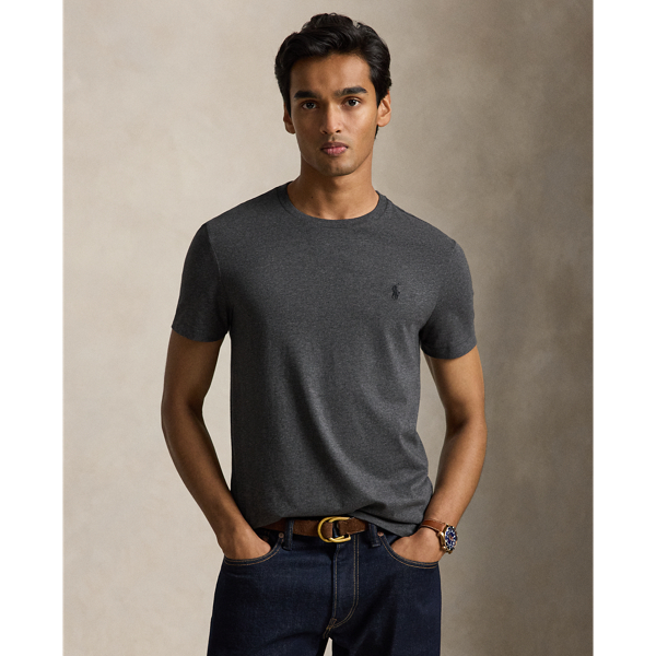 Custom Slim Fit Jersey Crewneck T-Shirt