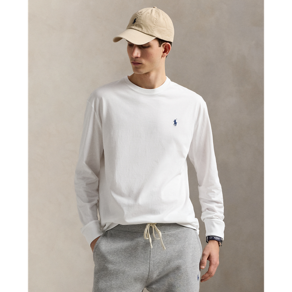 T-shirt classique manches longues jersey - Polo Ralph Lauren - Modalova