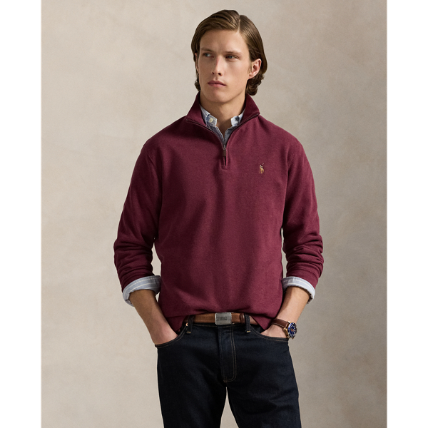 Our Estate-rib fabric gives this pullover a super-soft texture thanks to lightweight cotton, which is both peached and washed.
