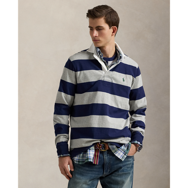 Ralph Lauren The Iconic Rugby Shirt In Blue