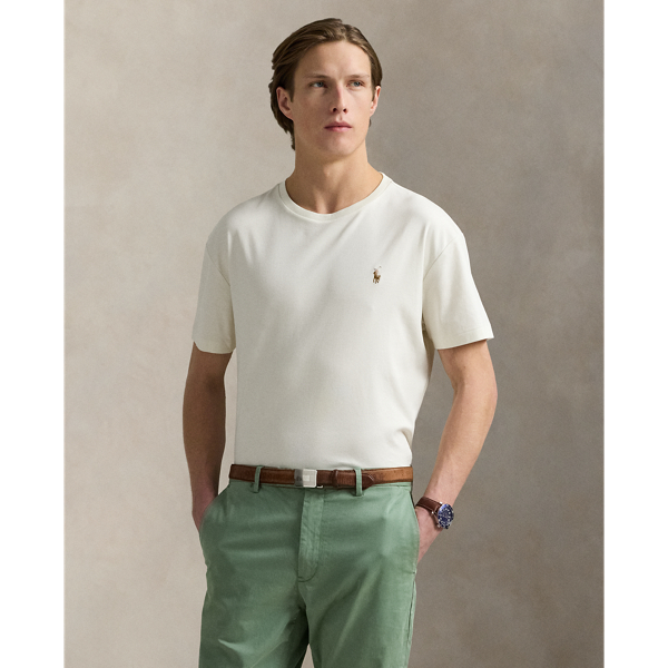 Made with the same fabric as our Soft Cotton Polo shirts, this style is cut from luxe interlock with an ultrasmooth finish.